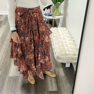 Chufy Paula floral skirt